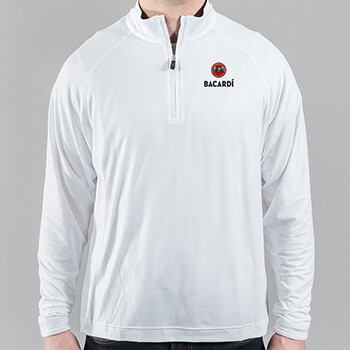 Bacardi Men's Fairway & Greene Performance 1/4-Zip