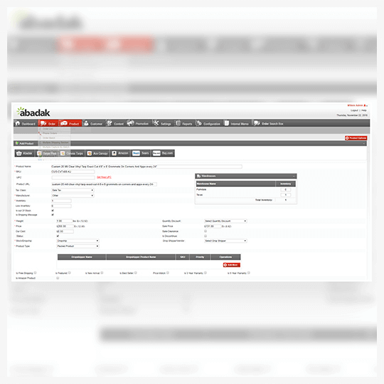 Centralized Inventory Management System