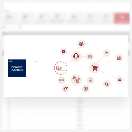 Integrated Microsoft NAV – Centralized Backend Management