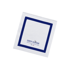 Package of 1000 White Beverage Napkins - Grey Goose