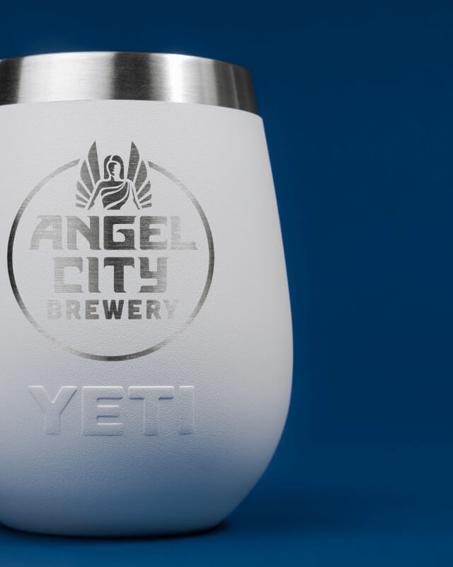 Custom YETI Cups Engraved With Your Logo