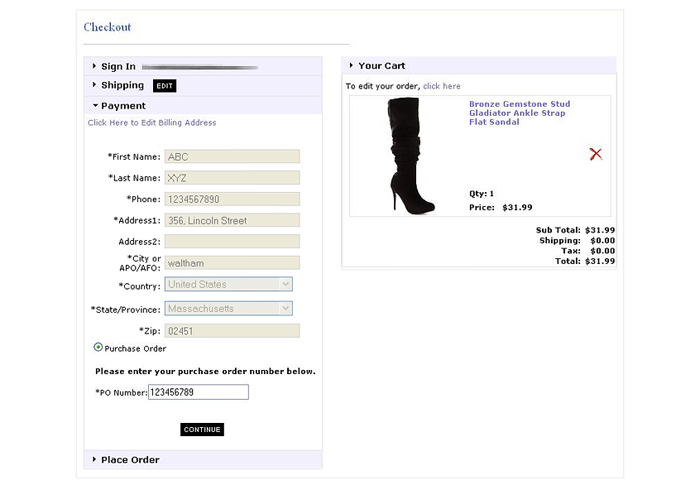 Purchase Order