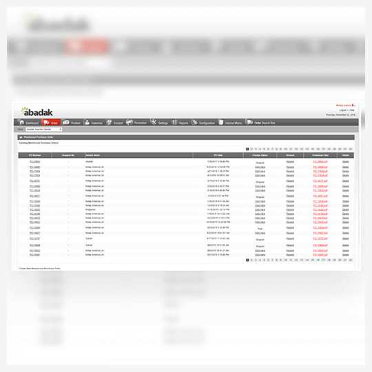 Warehouse Management System